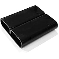 HENDI Soporte vertical para menú - Negro - 80x72x(H)20 mm